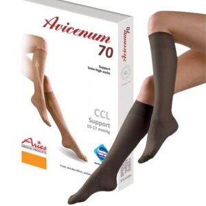 Podkolanówki uciskowe Aries Avicenum PHLEBO 70 10–17 mmHg